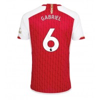 Camiseta Arsenal Gabriel Magalhaes #6 Primera Equipación Replica 2023-24 mangas cortas
